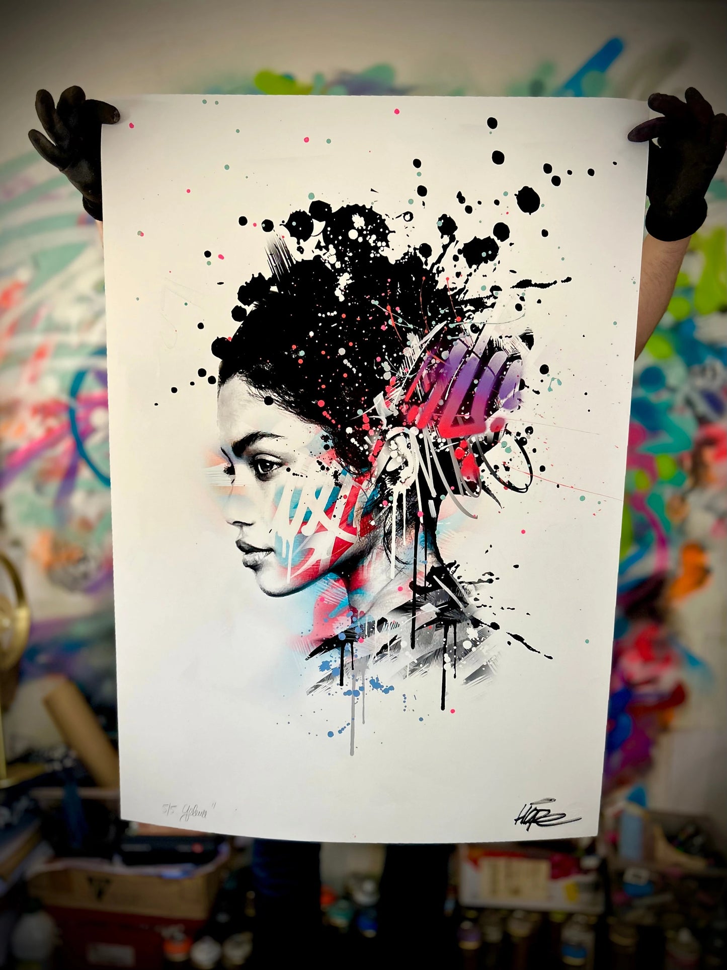 Yelena (Purple) by Hope1393 by Hope 1393 - Signature Fine Art