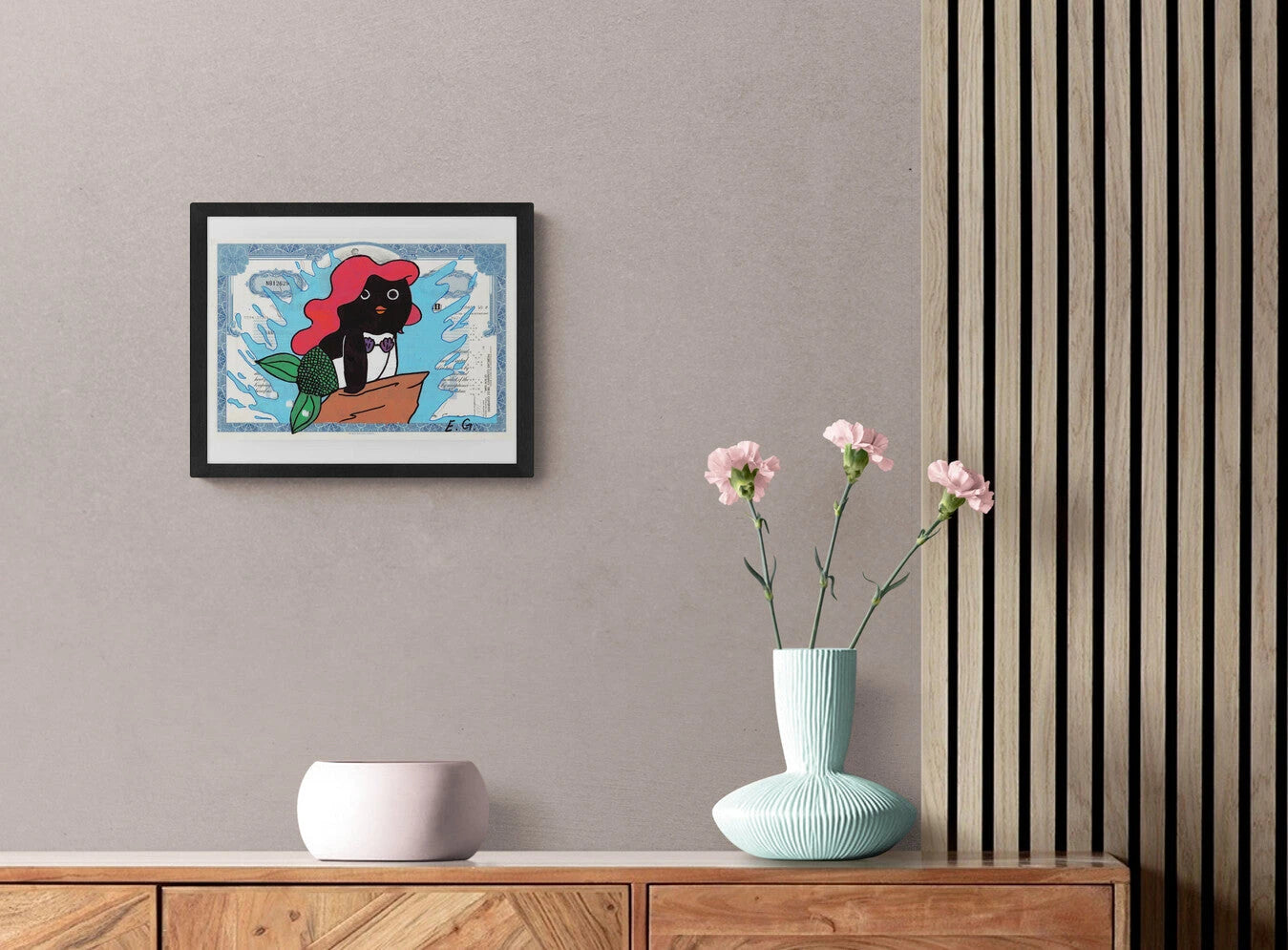 Little Mermaid by Eva Goubin by Eva Goubin - Signature Fine Art