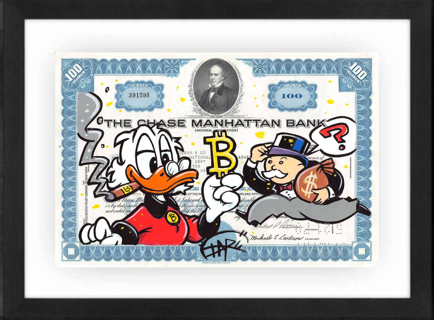 Bitwhat? by Daru (Limited Edition Print) by Daru - Signature Fine Art