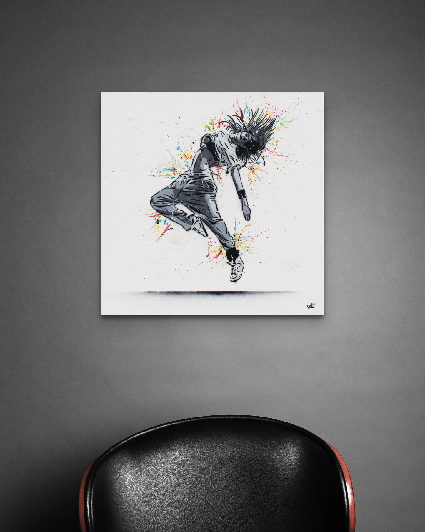 B-Girl by Valé Stencil - Signature Fine Art