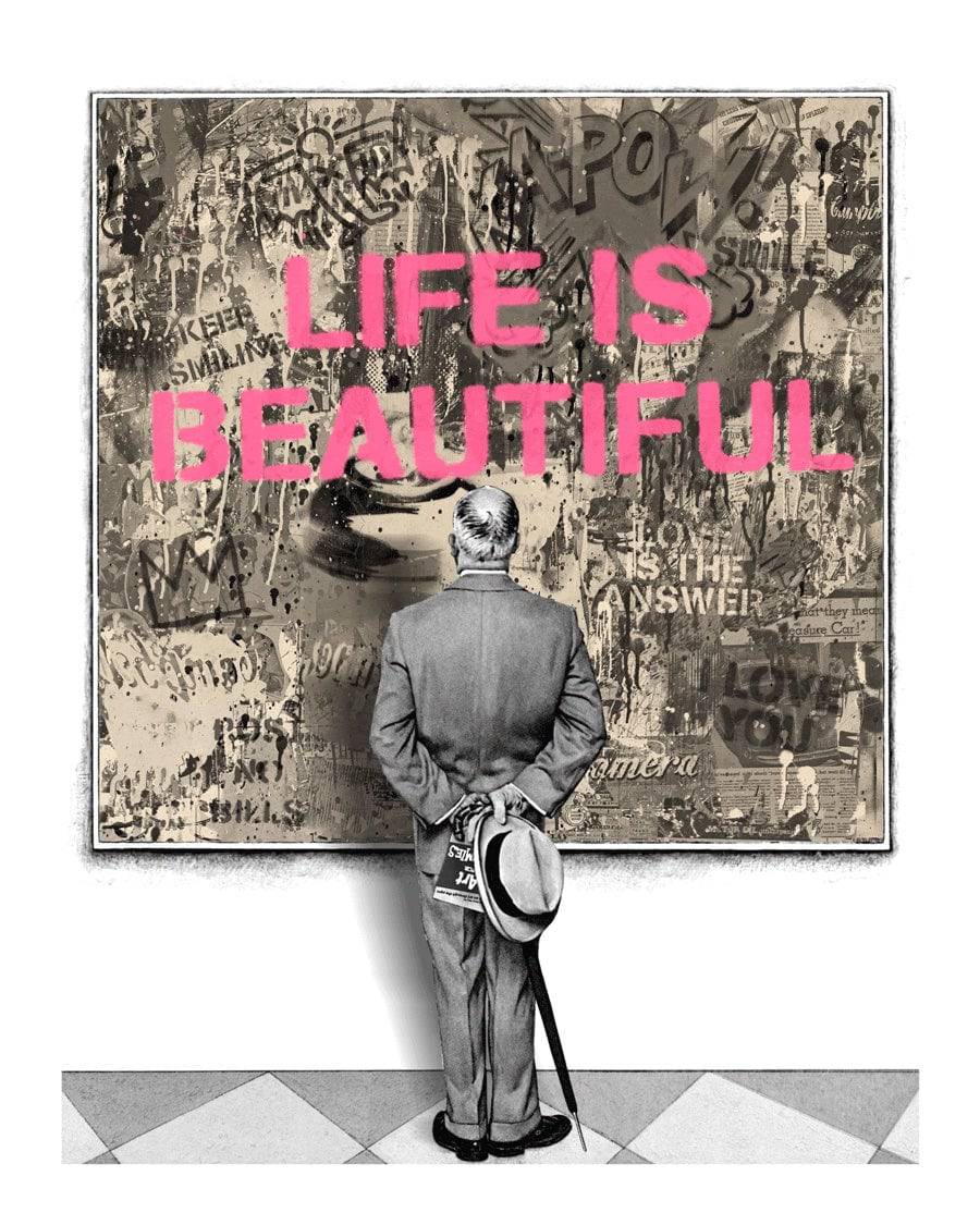 Street Connoisseur
(Screen print on paper) by Mr. Brainwash - Signature Fine Art