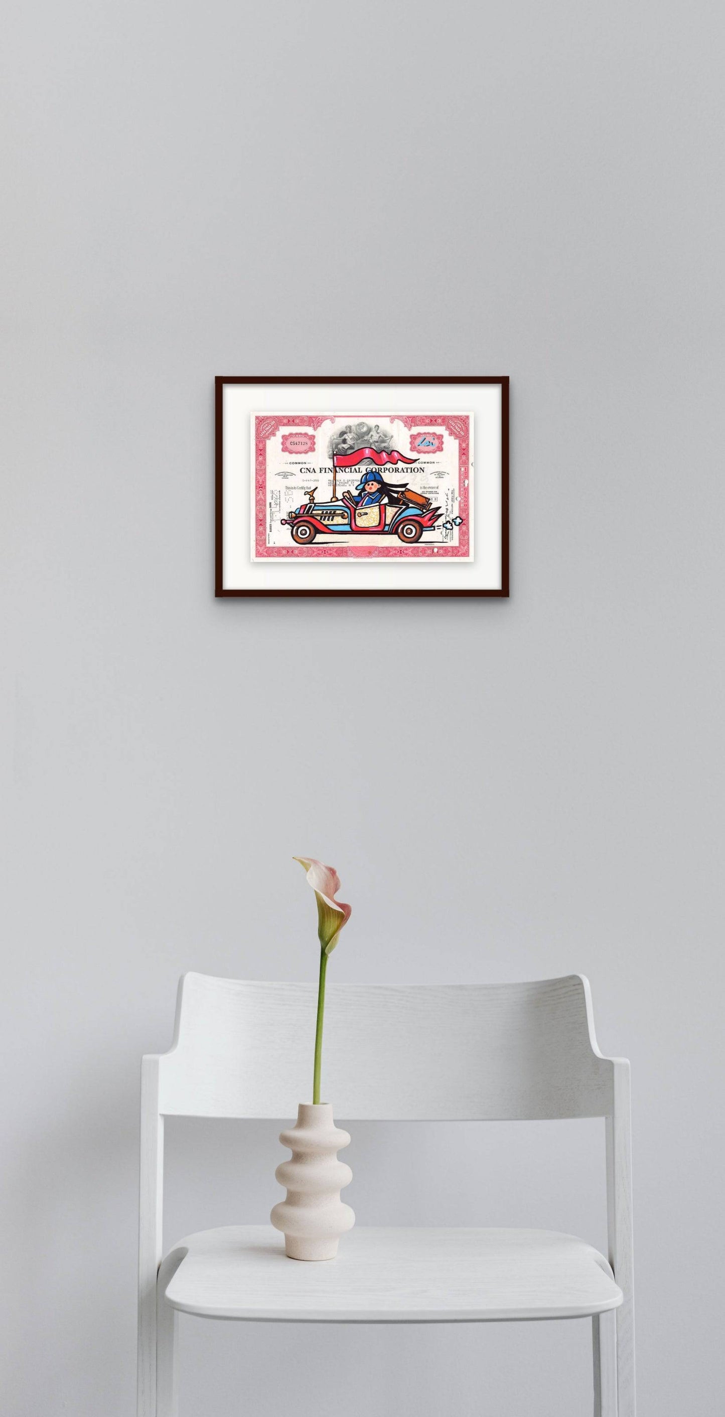 She Loves My Automobile by Tina Loiodice - Signature Fine Art