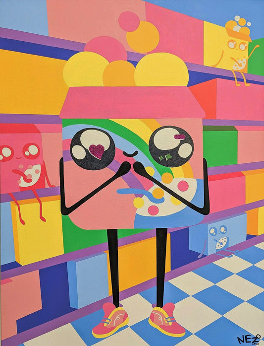 The Cereal Aisle by Nez Nez