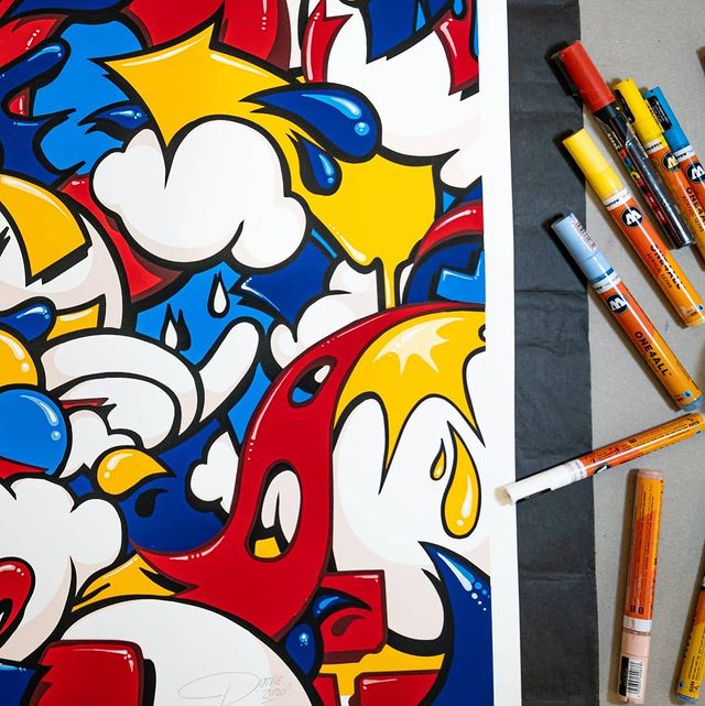 Serigraphie I by Piotre (Limited Edition Print) by Piotre - Signature Fine Art