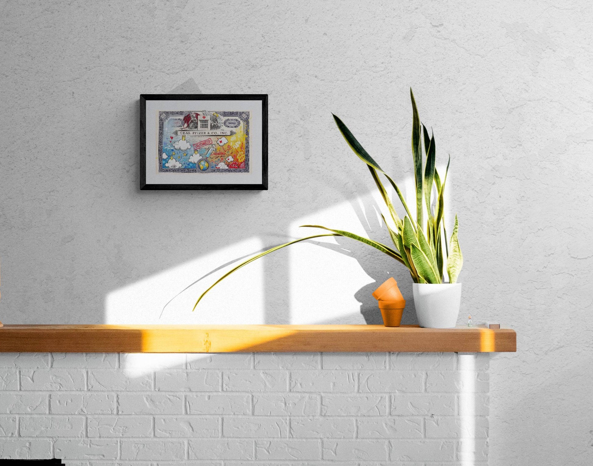 Vaccinated - Limited Edition Print by Piotre - Signature Fine Art