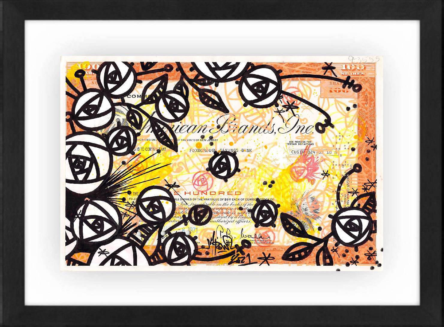 White little roses by Micowel - Signature Fine Art