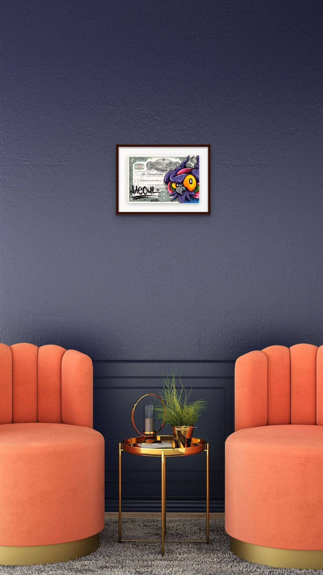 One owl One share by Nite Owl - Signature Fine Art
