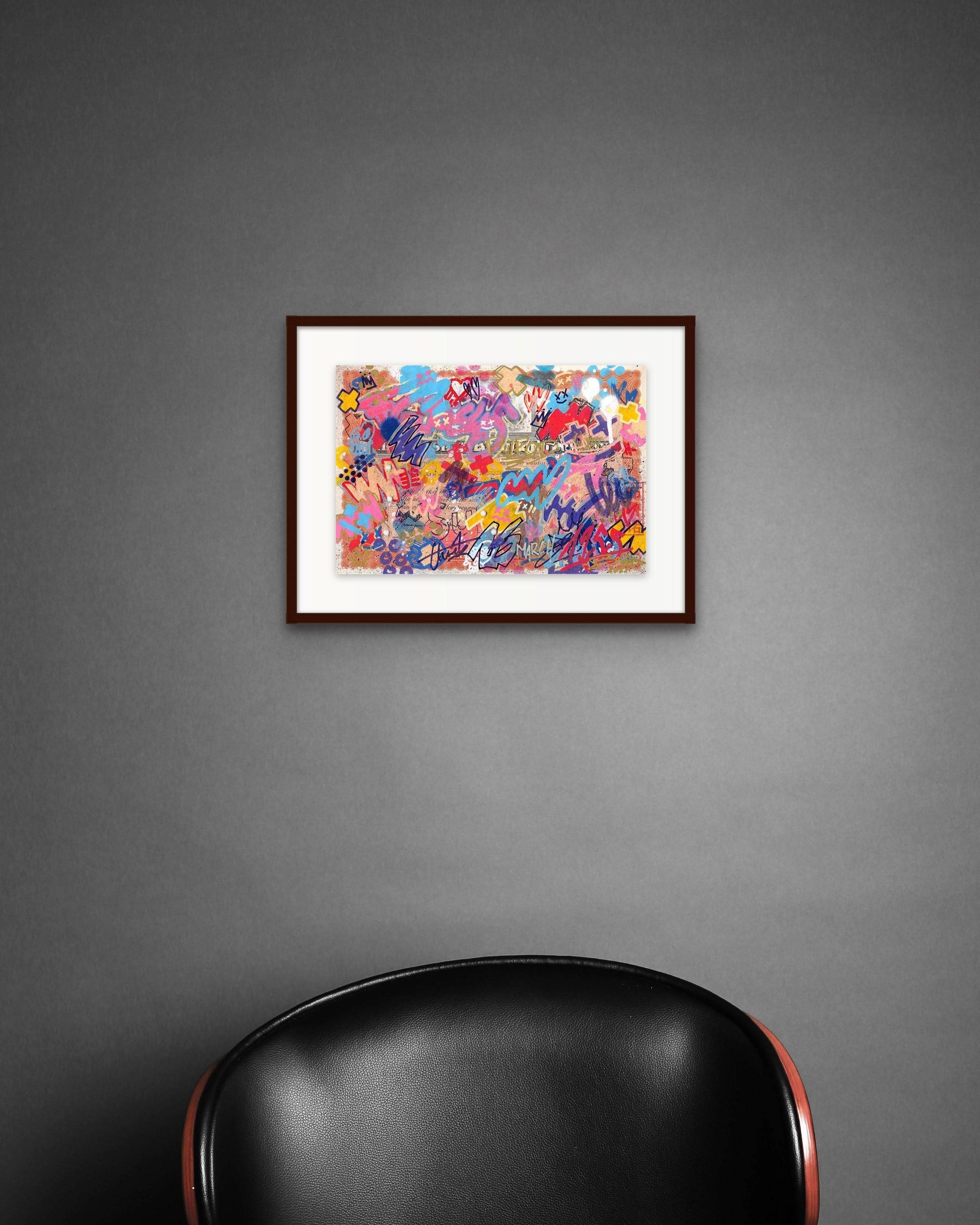 Railroad Company 1955 - Limited Edition Print by Brunograffer - Signature Fine Art