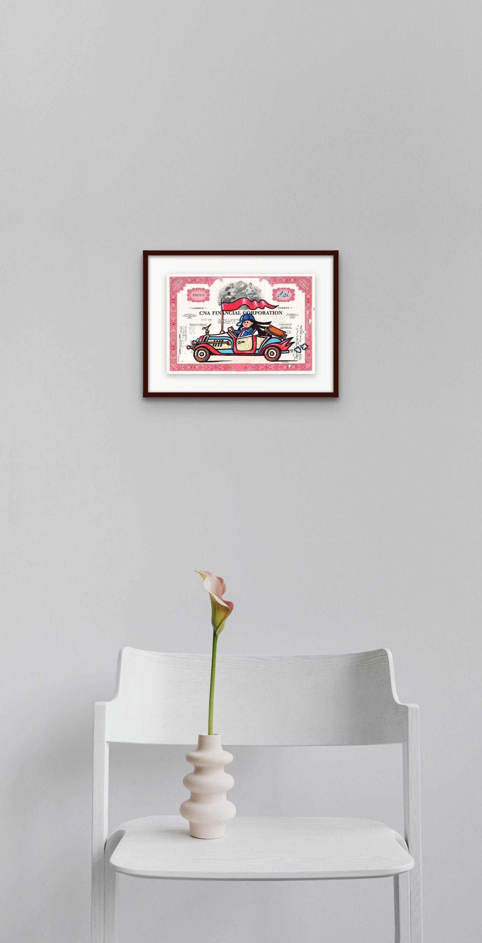 She Loves My Automobile by Tina Loiodice - Signature Fine Art