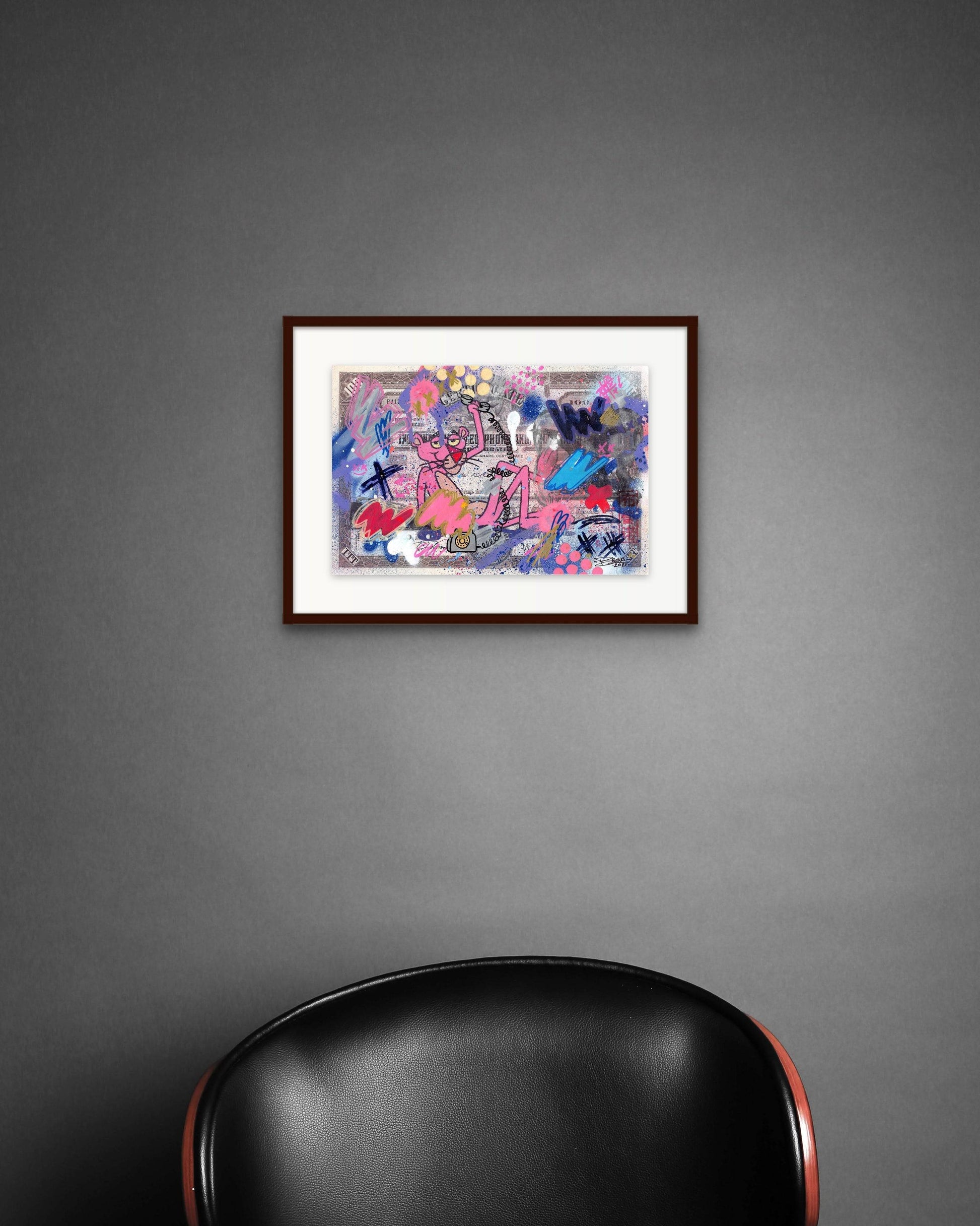 Telephone company - Limited Edition Print by Brunograffer - Signature Fine Art